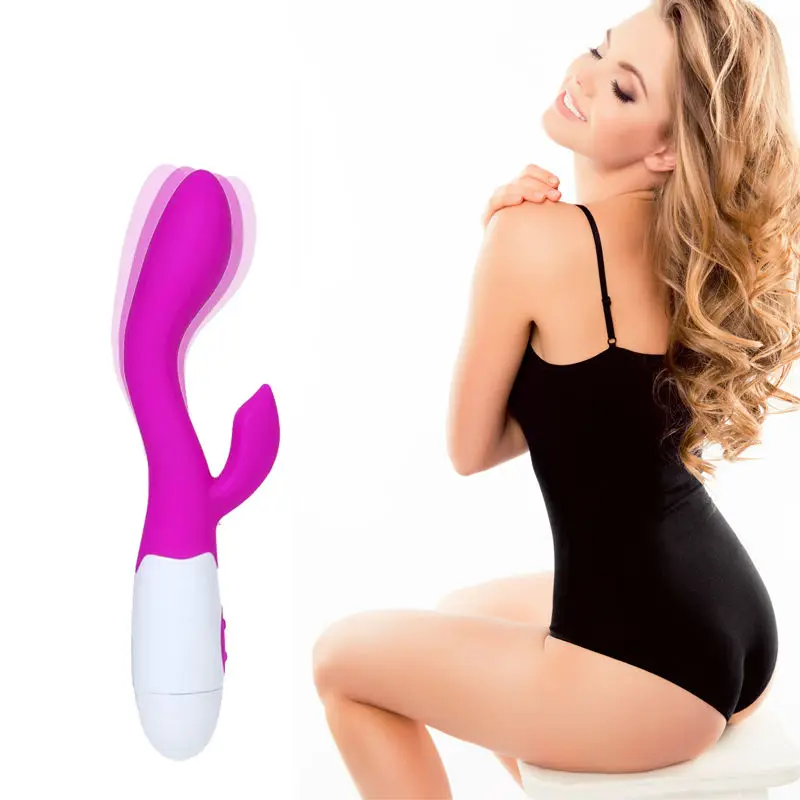 30 Speed Double Penetration Dildo Vibrator G Spot Vibrator Adult Sex Toys for Woman Clitoris Stimulator