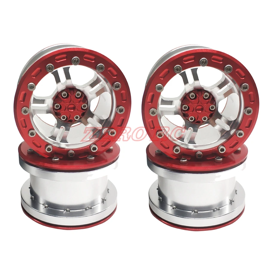 4PCS ALUMINUM 1/10 Crawler 2.2" Beadlock Wheels Rims 10-Spoke FOR AXIAL WRAITH 90018 90056 RR10 SCX10 TRX-4 JEEP RC TRUCK
4PCS ALUMINUM 1/10 Crawler 2.2" Beadlock Wheels Rims 10-Spoke FOR AXIAL WRAITH 90018 90056 RR10 SCX10 TRX-4 JEEP RC TRUCK