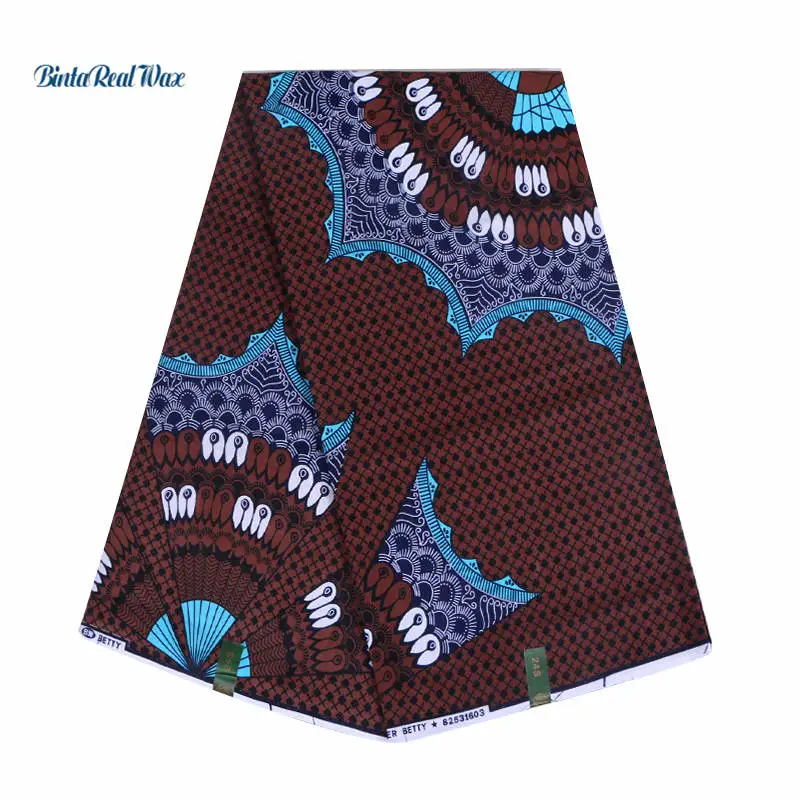 New Hollandais Wax African Fabric For Women Dress Real Wax Prints 100% Cotton Ankara fabric Fabric 6 yard 24FS1109
New Hollandais Wax African Fabric For Women Dress Real Wax Prints 100% Cotton Ankara fabric Fabric 6 yard 24FS1109