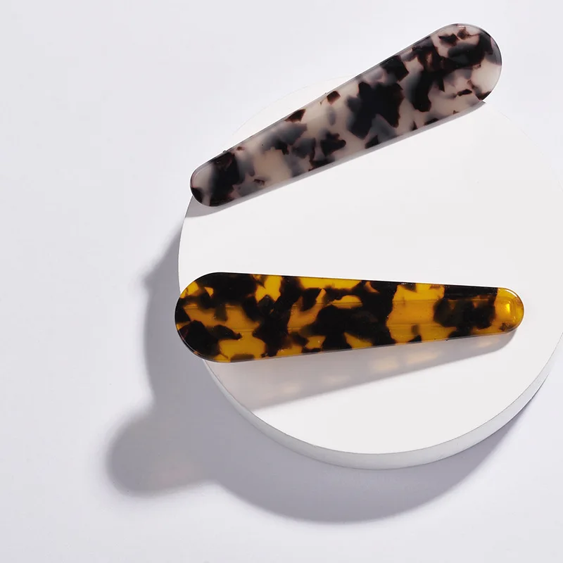 Fashion Waterdrop Korea Women Hairpin Acrylic Geometric Tortoiseshell Girl Hair Accessories Hair Clips Vintage Europe Style
Fashion Waterdrop Korea Women Hairpin Acrylic Geometric Tortoiseshell Girl Hair Accessories Hair Clips Vintage Europe Style