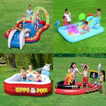 Large Inflatable Pool Toy Big Swimming Pool For Kids Game Home Pvc Water Slide Child Outdoor Summer Pool Slide Fun 73764
Large Inflatable Pool Toy Big Swimming Pool For Kids Game Home Pvc Water Slide Child Outdoor Summer Pool Slide Fun 73764