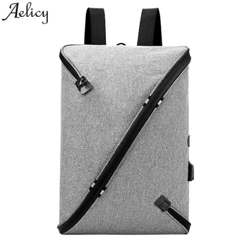 Aelicy bag Fashion Men Casual For Usb Computer Travel Bag Teenage Boys Men Oxford zipper Backpack School Bag
Aelicy bag Fashion Men Casual For Usb Computer Travel Bag Teenage Boys Men Oxford zipper Backpack School Bag