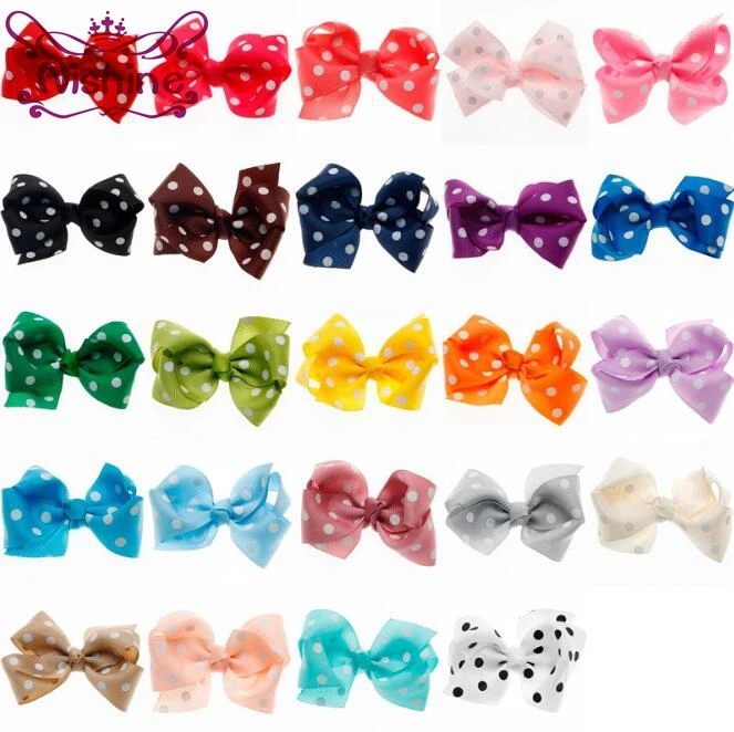 Yundfly 120pcs 3" Handmade Dot Ribbon Bows Hair Bow For Children Headband Hairpins Hair Accessories
Yundfly 120pcs 3" Handmade Dot Ribbon Bows Hair Bow For Children Headband Hairpins Hair Accessories