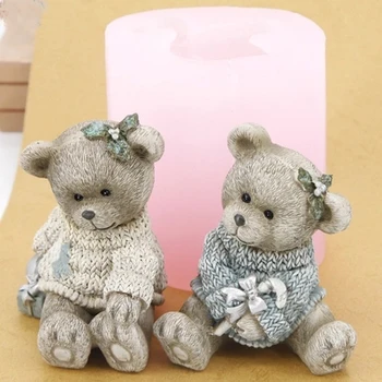 Przy 3d Cute Bear Couple Silicone Mold Fondant Mould Chocolate Mousse Cake Molds Candle Moulds Resin Clay Molds Rubber 001
Przy 3d Cute Bear Couple Silicone Mold Fondant Mould Chocolate Mousse Cake Molds Candle Moulds Resin Clay Molds Rubber 001