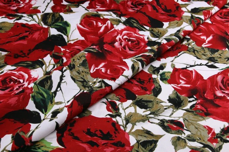 red rose printed cotton fabric tissue,women children DIY clothing,rose flowers Cotton Fabric for Dress Sewing DIY material
red rose printed cotton fabric tissue,women children DIY clothing,rose flowers Cotton Fabric for Dress Sewing DIY material