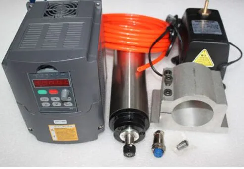 Water-Cooled 110V 1.5KW ER11 CNC Spindle motor W/ Inverter+6090 Aluminum Profile Extrusion+1605 ballscrew+SBR20 linear rails
Water-Cooled 110V 1.5KW ER11 CNC Spindle motor W/ Inverter+6090 Aluminum Profile Extrusion+1605 ballscrew+SBR20 linear rails