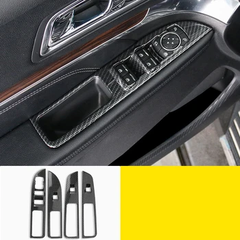 Carbon Fibe Inner Door Armrest Window Lift Switch Control Button Cover Trim For Ford Explorer U502 2016 2017 2018
Carbon Fibe Inner Door Armrest Window Lift Switch Control Button Cover Trim For Ford Explorer U502 2016 2017 2018