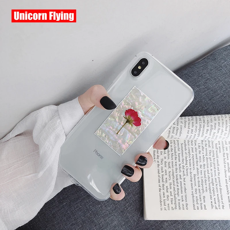 LinXiang Real Dried Flower Transparent Clear Acrylic Soft TPU Phone Case Back Cover For iphone 6 6s 7 8 Plus X XS Max XR
LinXiang Real Dried Flower Transparent Clear Acrylic Soft TPU Phone Case Back Cover For iphone 6 6s 7 8 Plus X XS Max XR