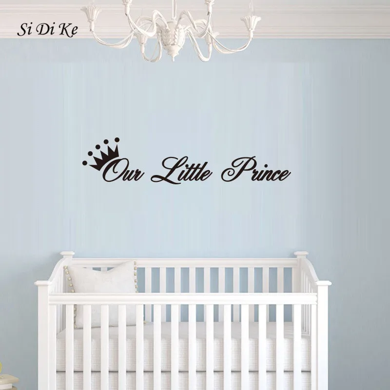 Si Di Ke Our Little Prince Baby Nursery Bedroom Art Vinyl Mural Home Room Decor Wall Stickers
Si Di Ke Our Little Prince Baby Nursery Bedroom Art Vinyl Mural Home Room Decor Wall Stickers