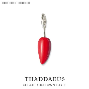 Red Pepper Cute Charm Pendant Thomas New Collection Charm Good Jewelry Club Tms Gift In 925 Sterling Silver Fit Bag Bracelet
Red Pepper Cute Charm Pendant Thomas New Collection Charm Good Jewelry Club Tms Gift In 925 Sterling Silver Fit Bag Bracelet