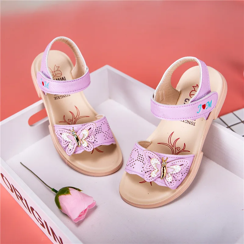 Kids Baby Sandals Girls Summer Sports Shoes Butterfly Children Beach Sandal Microfiber Leather Girls Princess Shoes KS234
Kids Baby Sandals Girls Summer Sports Shoes Butterfly Children Beach Sandal Microfiber Leather Girls Princess Shoes KS234
