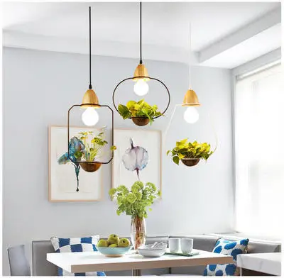 Nordic Loft Clothing Store LED Chandelier Creative Potted Plant Dinner Balcony Designer E27 Hanging Light Fixtures Free Shipping
Nordic Loft Clothing Store LED Chandelier Creative Potted Plant Dinner Balcony Designer E27 Hanging Light Fixtures Free Shipping
