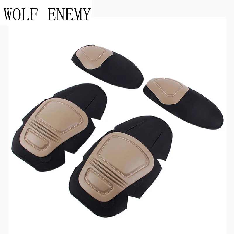 Tactical Knee and Elbow Protector Pad for Paintball Airsoft Combat Uniform Military Suit, 2 Knee Pads & 2 Elbow Pads/Set
Tactical Knee and Elbow Protector Pad for Paintball Airsoft Combat Uniform Military Suit, 2 Knee Pads & 2 Elbow Pads/Set