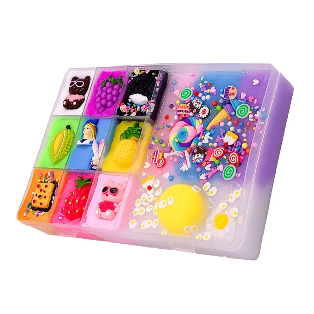 Hot Fluffy Pallet Slime Charms Accessories Cute DIY Crystal Slime Kit Supplies for Kids,Children,Students Educational Toys Gifts
Hot Fluffy Pallet Slime Charms Accessories Cute DIY Crystal Slime Kit Supplies for Kids,Children,Students Educational Toys Gifts