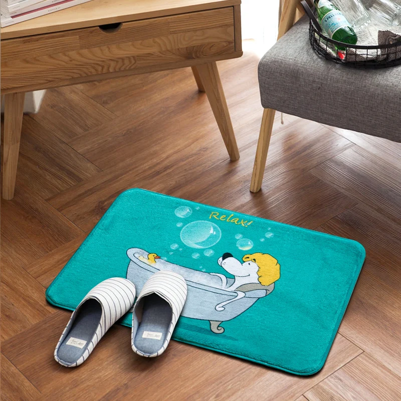 Anti Slip Bath Mat Cute Animal Patterns Water Absorption Carpet Mat For Toilet Rugs tapete antiderrapante conjunto de banheiro
Anti Slip Bath Mat Cute Animal Patterns Water Absorption Carpet Mat For Toilet Rugs tapete antiderrapante conjunto de banheiro