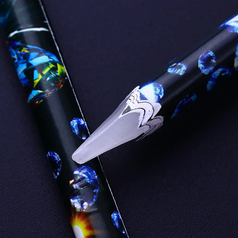 Professional Wax Nail Dotting Pen Nail Art Tools Rhinestones Crystal Gems Picking Pencil Pen Easily Pick Up Manicure Tool
Professional Wax Nail Dotting Pen Nail Art Tools Rhinestones Crystal Gems Picking Pencil Pen Easily Pick Up Manicure Tool