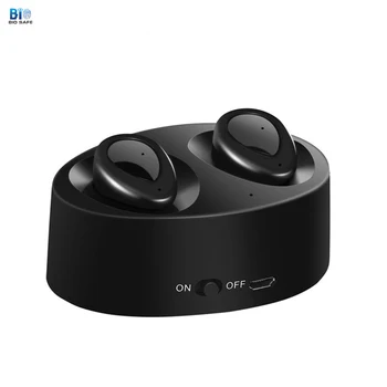 Biosafe Bluetooth Earphone With Charger Box Stereo In-Ear Wireless Sports Earbuds Built-in Microphone Running Earphone
Biosafe Bluetooth Earphone With Charger Box Stereo In-Ear Wireless Sports Earbuds Built-in Microphone Running Earphone