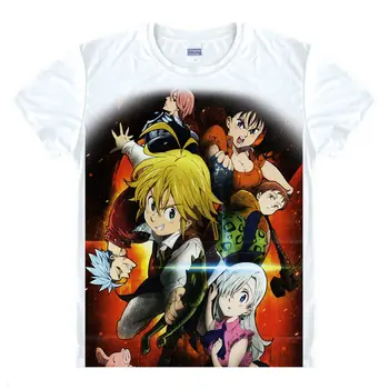 The Seven Deadly Sins T-Shirt Ban Shirt fashionable t shirts Anime kawaii summer t-shirts for boy lolita anime cosplay t-shirt a
The Seven Deadly Sins T-Shirt Ban Shirt fashionable t shirts Anime kawaii summer t-shirts for boy lolita anime cosplay t-shirt a