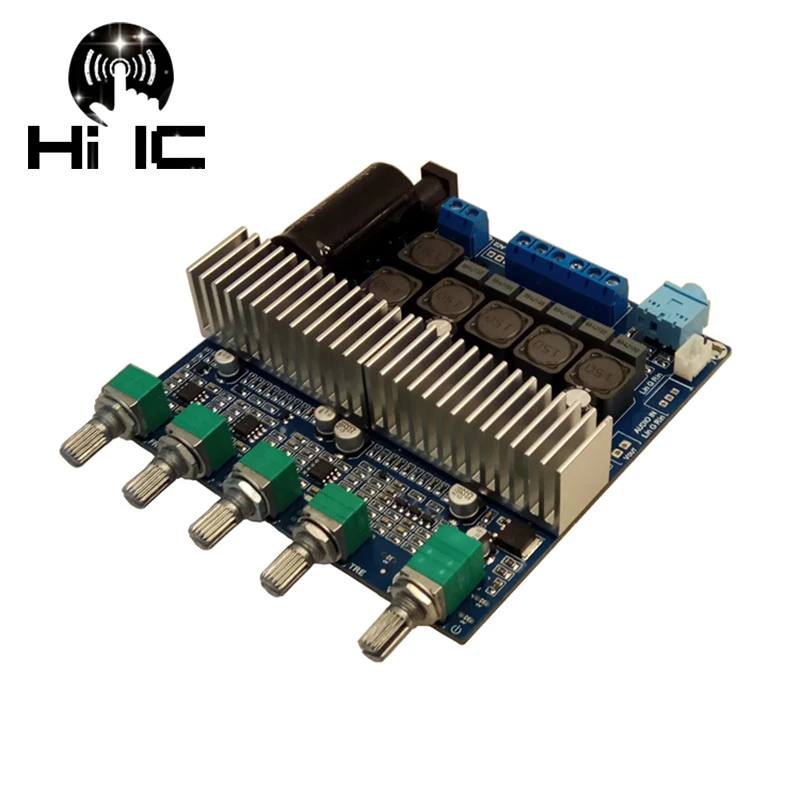 TPA3116 2.1 Digital Audio Amplifier Board HIFI High Power Amplifier Board Subwoofer Speaker Amplifiers 2*50W+100W
TPA3116 2.1 Digital Audio Amplifier Board HIFI High Power Amplifier Board Subwoofer Speaker Amplifiers 2*50W+100W