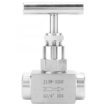 1/4 inch High Pressure Stainless Steel BSPP Female Thread Straight Needle Valve for Water Transmission
1/4 inch High Pressure Stainless Steel BSPP Female Thread Straight Needle Valve for Water Transmission