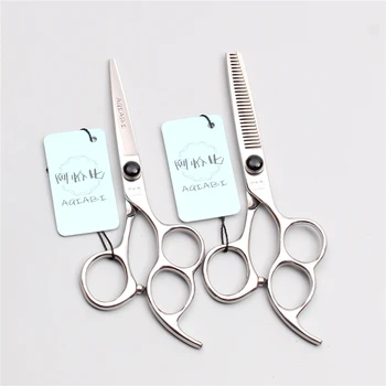 5.5" 16cm Japan 440C AQIABI Black GEM Professional Hairdresser's Scissors Cutting Shears Thinning Scissors Barber Scissors A9011
5.5" 16cm Japan 440C AQIABI Black GEM Professional Hairdresser's Scissors Cutting Shears Thinning Scissors Barber Scissors A9011