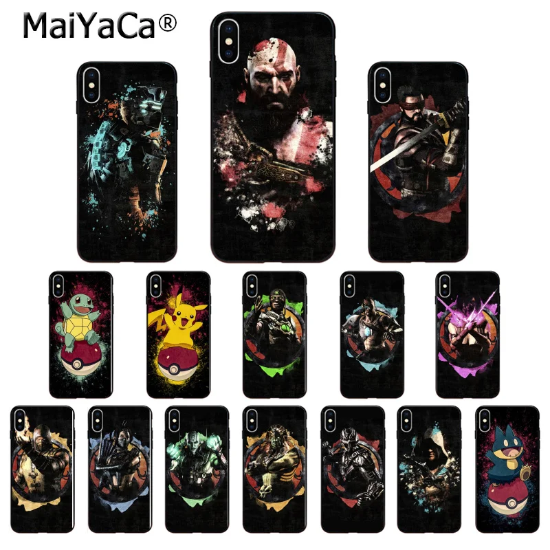 MaiYaCa Game God of War Mortal Kombat Art TPU Soft black Phone Case Cover for iPhone X XS MAX 6 6S 7 7plus 8 8Plus 5 5S XR
MaiYaCa Game God of War Mortal Kombat Art TPU Soft black Phone Case Cover for iPhone X XS MAX 6 6S 7 7plus 8 8Plus 5 5S XR
