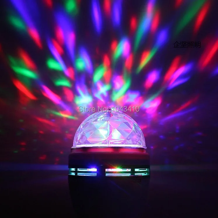 Toika E27 3W led stage light,RGB Crystal Magic Ball,Effect rotating projector DJ lamp, Wedding room Party,
Toika E27 3W led stage light,RGB Crystal Magic Ball,Effect rotating projector DJ lamp, Wedding room Party,