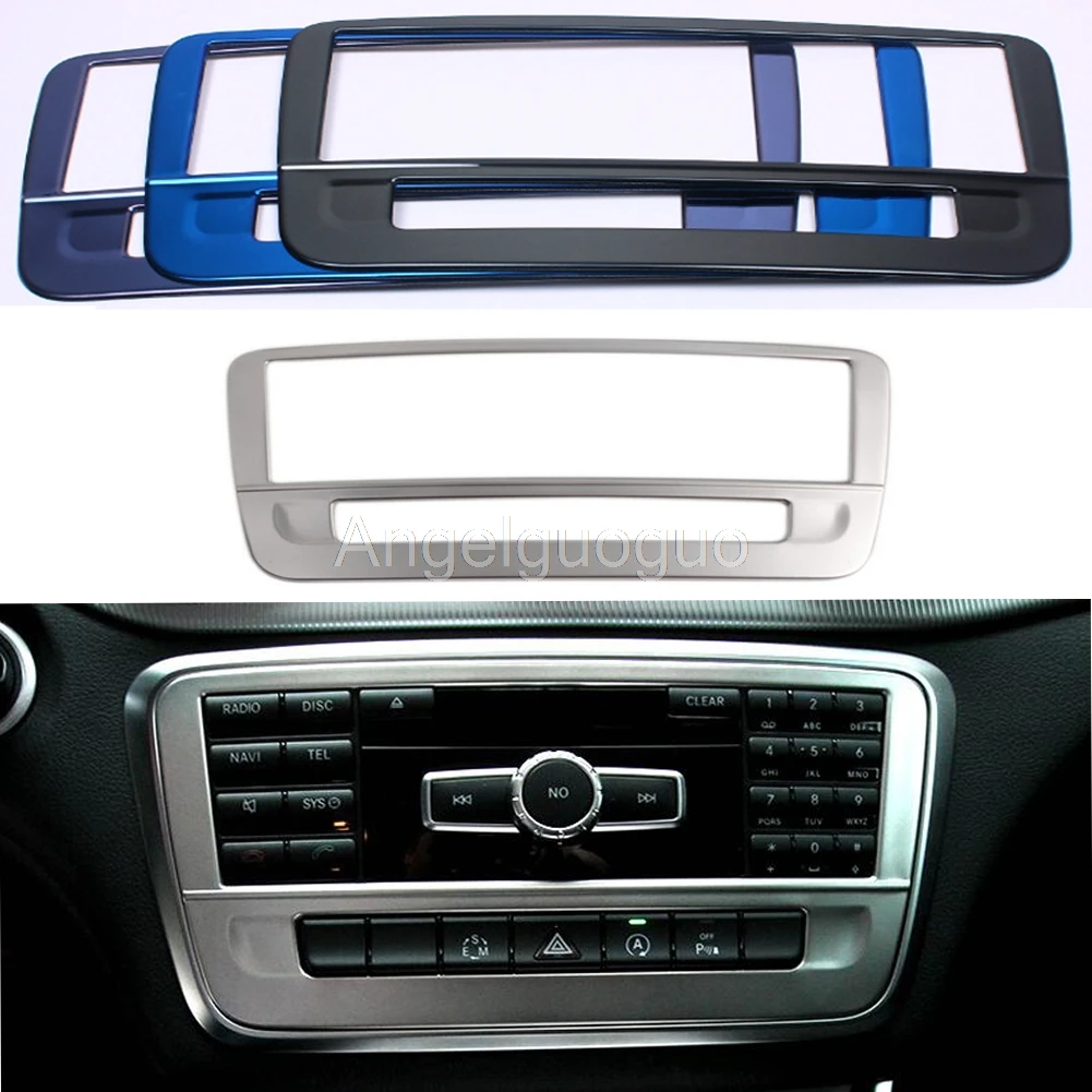 Car styling For Mercedes Benz A B GLA CLA Class Car Center console CD panel trim frame sticker (Silver black blue options )
Car styling For Mercedes Benz A B GLA CLA Class Car Center console CD panel trim frame sticker (Silver black blue options )