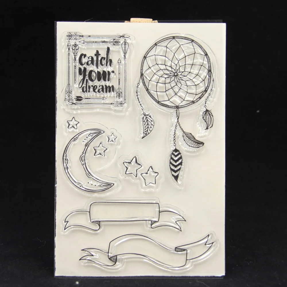 ZFPARTY Catch your dream Transparent Clear Silicone Stamp/Seal for DIY scrapbooking/photo album Decorative card making
ZFPARTY Catch your dream Transparent Clear Silicone Stamp/Seal for DIY scrapbooking/photo album Decorative card making