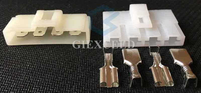2 Sets 4 Pin Starter PP0323802 Automotive Wire Harness Cable Socket Auto Female Male Connector With Terminals
2 Sets 4 Pin Starter PP0323802 Automotive Wire Harness Cable Socket Auto Female Male Connector With Terminals