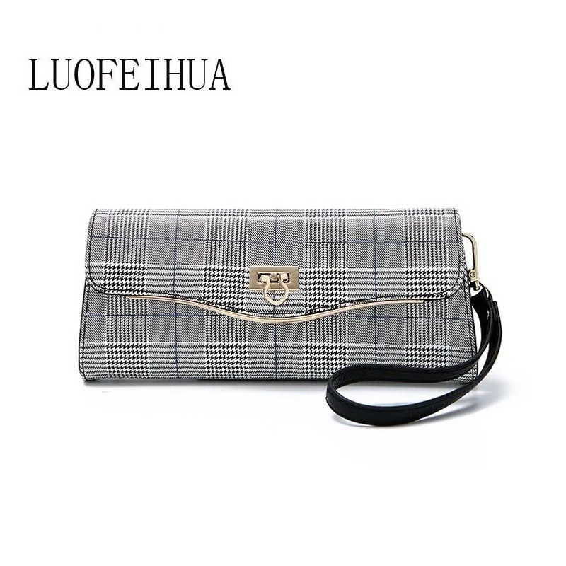 LUOFEIHUA 2019 new fashion trend plaid wrist bag Shoulder Messenger Chain Women's Bag Leather clutch bag
LUOFEIHUA 2019 new fashion trend plaid wrist bag Shoulder Messenger Chain Women's Bag Leather clutch bag