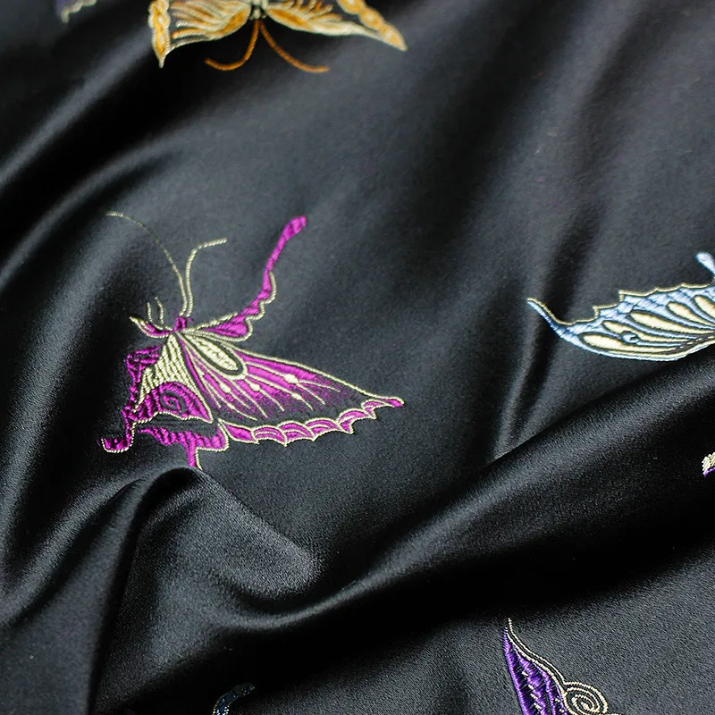 CF546 1m Red/Black Butterfly Jacquard Brocade Fabric Chinese Wedding Couple Lover's Clothes Silk Fabric Cushion DIY Sew Fabric
CF546 1m Red/Black Butterfly Jacquard Brocade Fabric Chinese Wedding Couple Lover's Clothes Silk Fabric Cushion DIY Sew Fabric