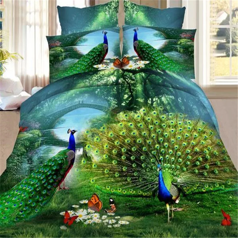 Have a good night 2016 new product 3d bedding set queen size peacock designer bedclothes duvet cover bed sheet pillowcases.
Have a good night 2016 new product 3d bedding set queen size peacock designer bedclothes duvet cover bed sheet pillowcases.