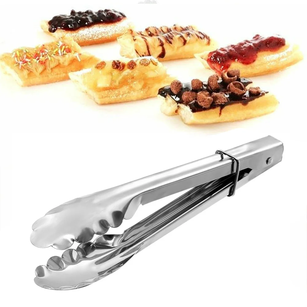 Stainless Steel BBQ Tongs Meat Food Clip Barbecue Tools Kitchen Accessories Cooking Tool Vegetable Clip Clamp Cake
Stainless Steel BBQ Tongs Meat Food Clip Barbecue Tools Kitchen Accessories Cooking Tool Vegetable Clip Clamp Cake