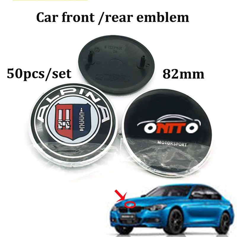 Wholesale 50pcS 82mm ABS Aluminum Car Front Hood Emblem Bonnet Badge Trunk Boot Cap for bmw All series car styling accessories
Wholesale 50pcS 82mm ABS Aluminum Car Front Hood Emblem Bonnet Badge Trunk Boot Cap for bmw All series car styling accessories
