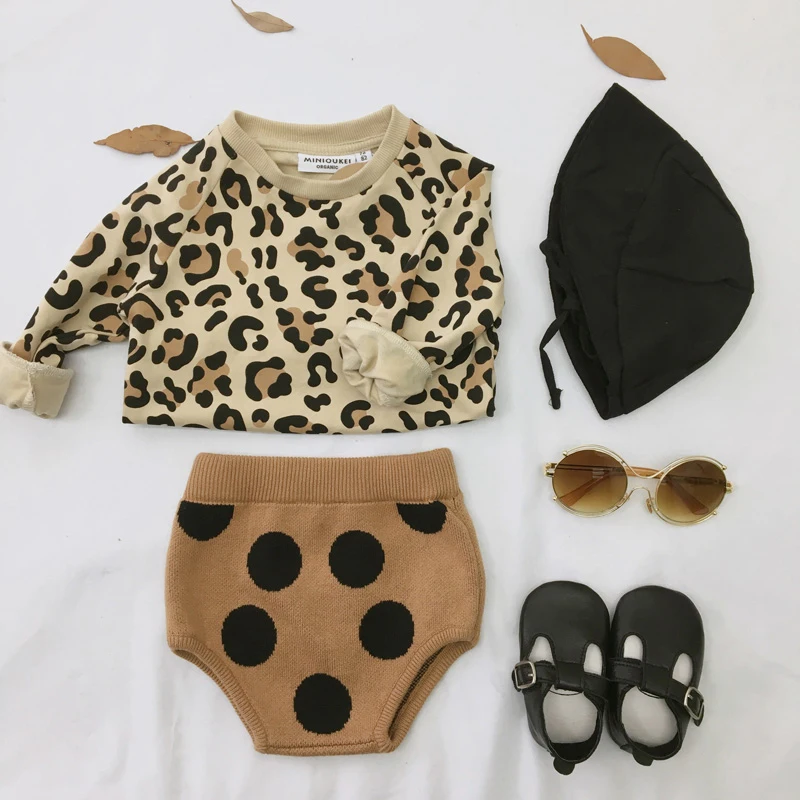 Baby Girl Clothes Leopard Print Top New Long Sleeve Sweatshirt Children Clothes Cotton Clothing Fashion Outfits Autumn Suit
Baby Girl Clothes Leopard Print Top New Long Sleeve Sweatshirt Children Clothes Cotton Clothing Fashion Outfits Autumn Suit