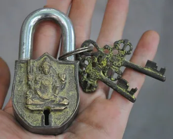 christmas Ancient Tibetan Bronze Buddhism God Buddha Statue Latch Lock key Set halloween
christmas Ancient Tibetan Bronze Buddhism God Buddha Statue Latch Lock key Set halloween
