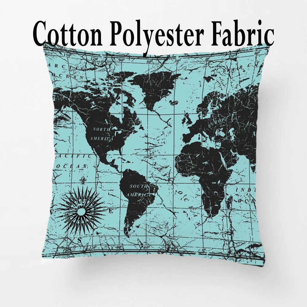 World Map Designs Pillowcases Decorative Pillow Case For Bedding Room Seat Cotton Linen & Cotton Polyester Pillowcase
World Map Designs Pillowcases Decorative Pillow Case For Bedding Room Seat Cotton Linen & Cotton Polyester Pillowcase