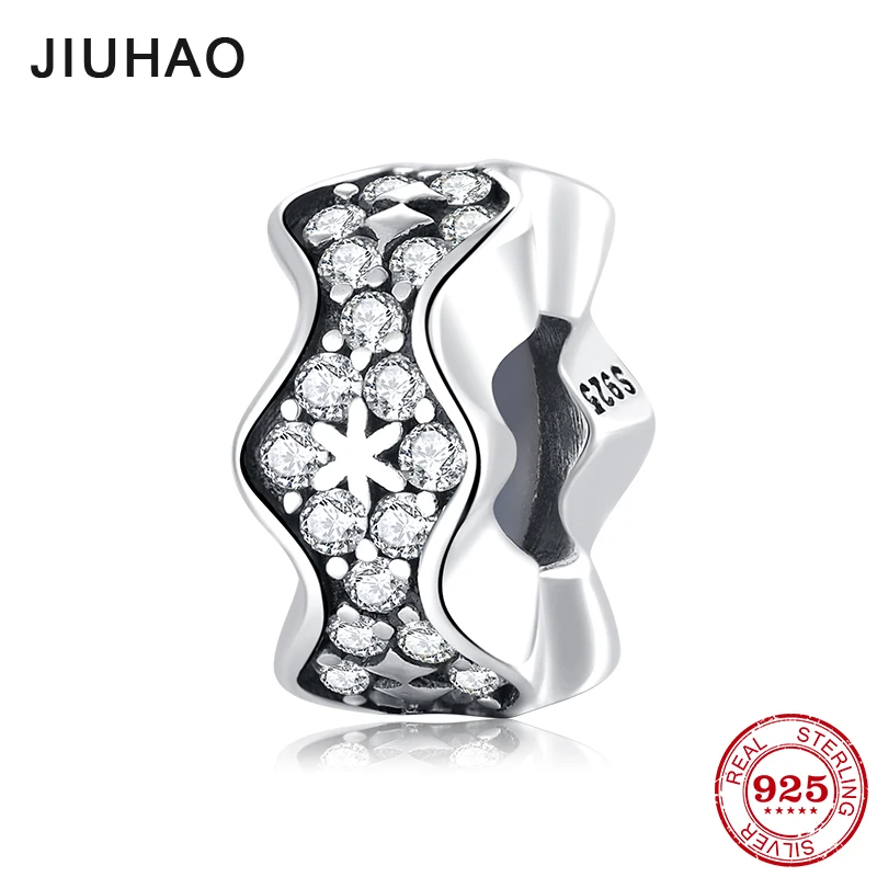 Charms Spacer Stopper Beads Snowflake 925 Sterling Silver Dazzling CZ Fit Original Pandora Charm Bracelet Jewelry 2018
Charms Spacer Stopper Beads Snowflake 925 Sterling Silver Dazzling CZ Fit Original Pandora Charm Bracelet Jewelry 2018