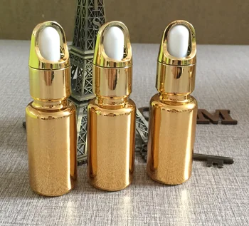 50pieces/lot 15ml High temperature gold plated dropper bottle,dropper container,essential oil bottle,glass bottle
50pieces/lot 15ml High temperature gold plated dropper bottle,dropper container,essential oil bottle,glass bottle