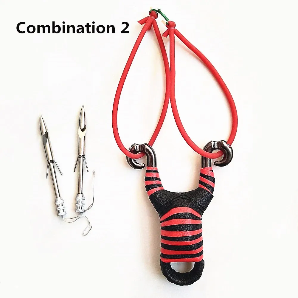 Hunting slingshot set combination Tactical Shooting Powerful Alloy Slingshot Outdoor Shooting + Natural Latex Rubber Band
Hunting slingshot set combination Tactical Shooting Powerful Alloy Slingshot Outdoor Shooting + Natural Latex Rubber Band
