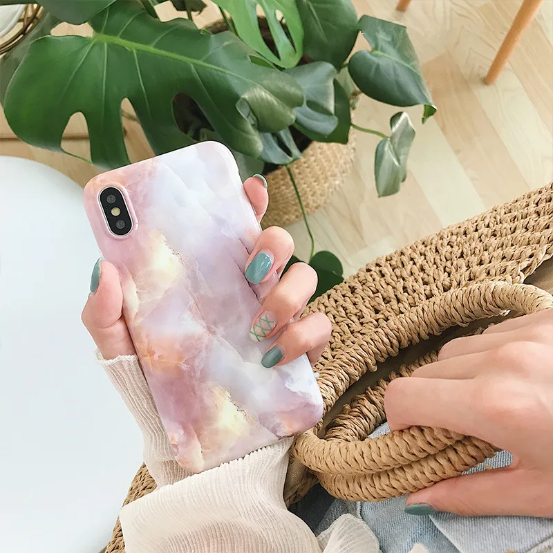 Girly Pink Marble Patterned Case For iPhone X 7 6 6s 8 Plus Glossy Soft TPU Elegant Back Cover Silicon Fundas For iPhone 7 Case
Girly Pink Marble Patterned Case For iPhone X 7 6 6s 8 Plus Glossy Soft TPU Elegant Back Cover Silicon Fundas For iPhone 7 Case