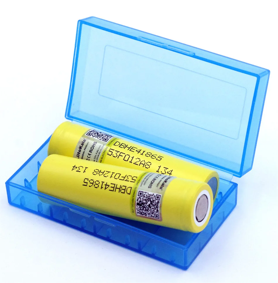 Liitokala New Original HE4 18650 Rechargeable li-lon battery 3.6V 2500mAh Battery can keep + Storage box | Электроника