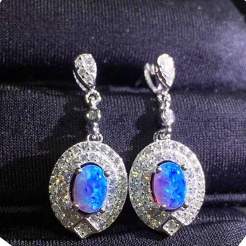 Natural opal drop earring Free shipping Natural real opal 925 sterling silver 0.3ct*2pcs gemstone Fine jewelry #J19011006
Natural opal drop earring Free shipping Natural real opal 925 sterling silver 0.3ct*2pcs gemstone Fine jewelry #J19011006