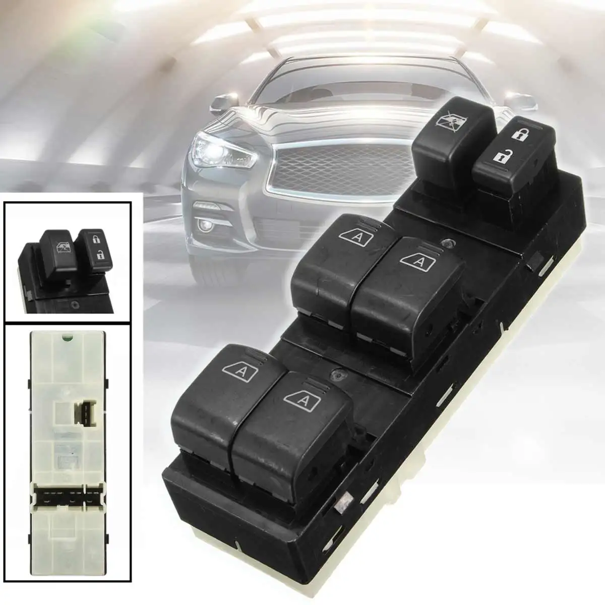 Electric Master Control Power Door Window Switch Button #25401-JK42E For Infiniti G35 2007-2008 G37 09-13 G25 2011-2012 Q40 2015
Electric Master Control Power Door Window Switch Button #25401-JK42E For Infiniti G35 2007-2008 G37 09-13 G25 2011-2012 Q40 2015