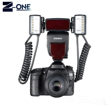 Yongnuo YN24EX E TTL Macro Flash Speedlite for Canon EOS 1Dx 5D3 6D 7D 70D 80D Cameras with 2pcs Flash Head + 4pcs Adapter Rings
Yongnuo YN24EX E TTL Macro Flash Speedlite for Canon EOS 1Dx 5D3 6D 7D 70D 80D Cameras with 2pcs Flash Head + 4pcs Adapter Rings