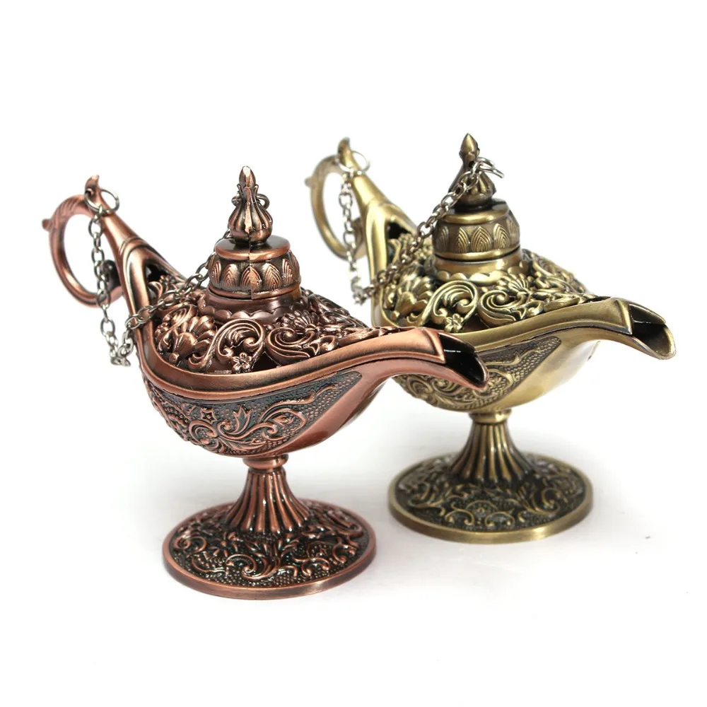 High quality 12cm Magic Lamp Fairy Tale Magic Lamps Tea Pot Lamp Vintage Toys Home Decoration Ornament For Children Gifts
High quality 12cm Magic Lamp Fairy Tale Magic Lamps Tea Pot Lamp Vintage Toys Home Decoration Ornament For Children Gifts