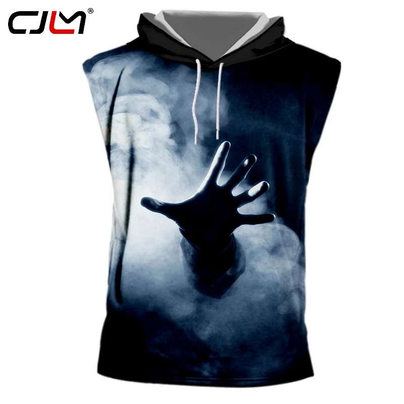 CJLM Man Casual Smoke Hooded Tank Top 3D Ghost Hand Vest Full Printed Chinese Style Men's Best Selling TankTop Recommend
CJLM Man Casual Smoke Hooded Tank Top 3D Ghost Hand Vest Full Printed Chinese Style Men's Best Selling TankTop Recommend