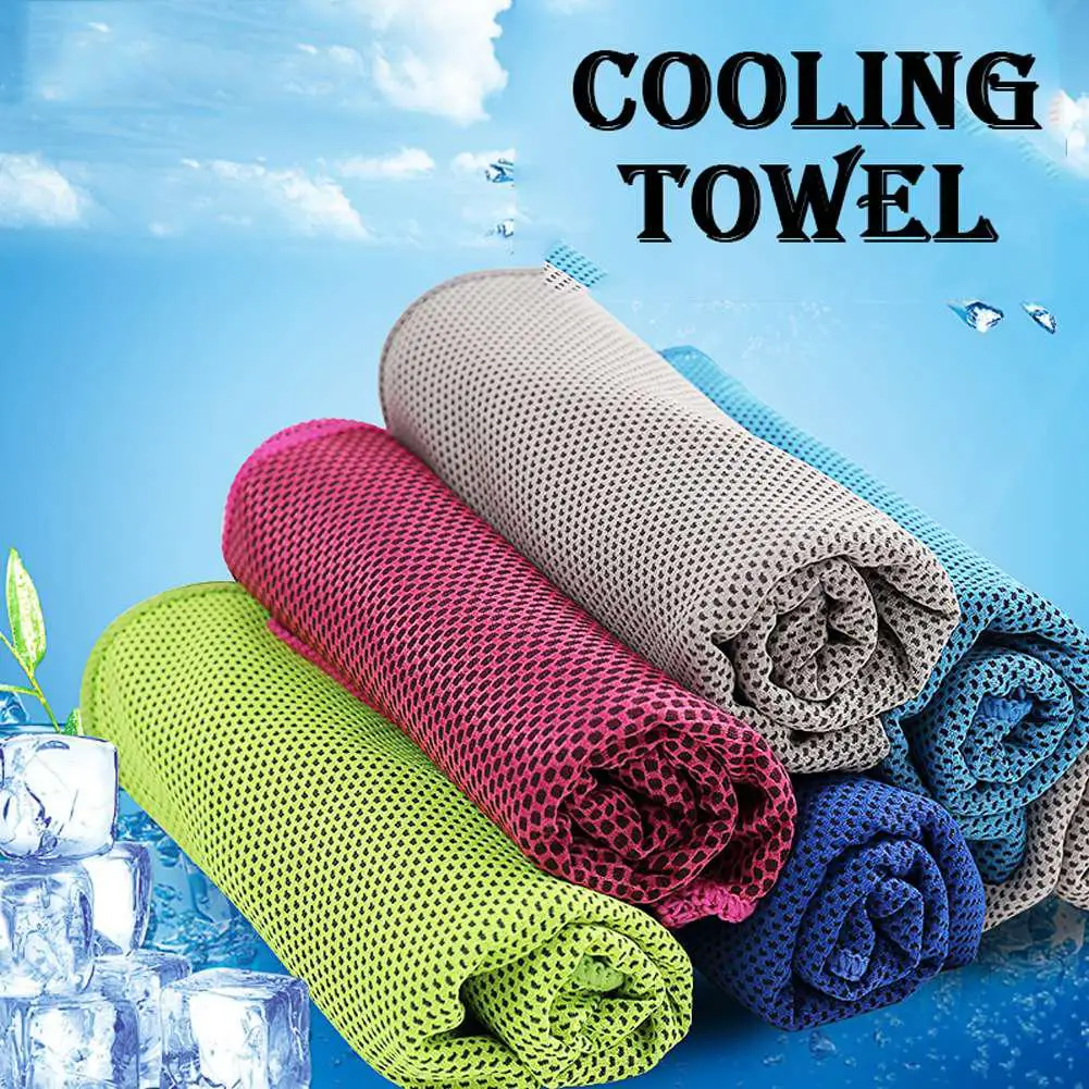 Cooling Towel Ice Cooling Towel Cold Enduring On Running Jogging Gym Chilly Pad Instant Cooling Face Bath Showering Beach Towel
Cooling Towel Ice Cooling Towel Cold Enduring On Running Jogging Gym Chilly Pad Instant Cooling Face Bath Showering Beach Towel