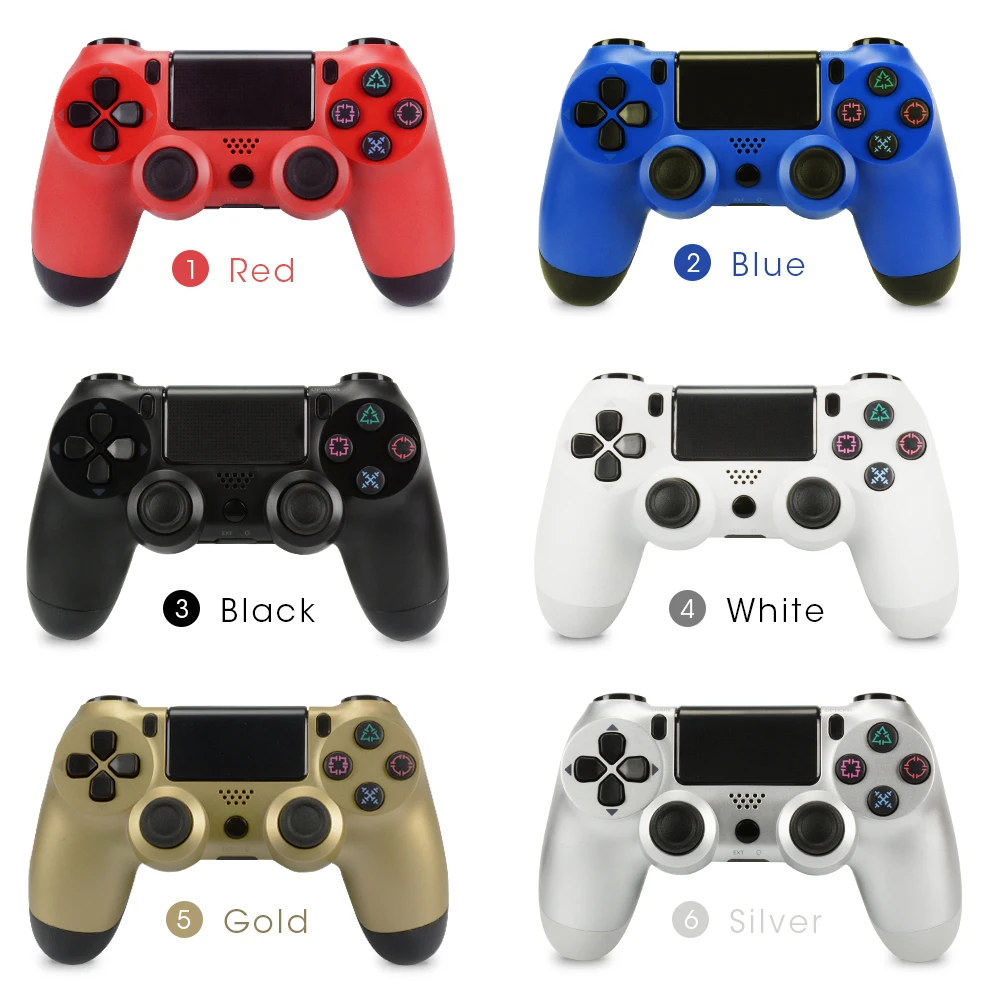 50pcs lots New For Sony PS4 Bluetooth Wireless Controller PlayStation 4 Dual Shock Vibration Joystick Gamepads | Электроника